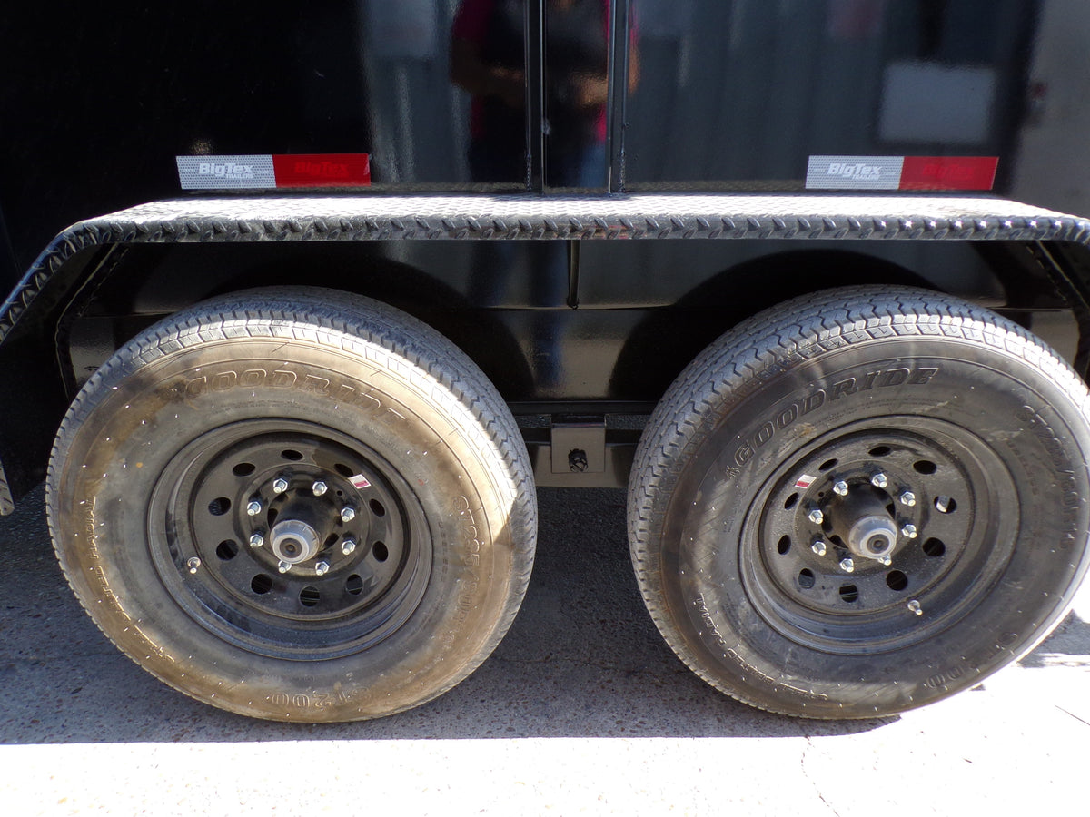 7 x 16' GN Dump Trailer Big Tex #14GX-16BK6-P4