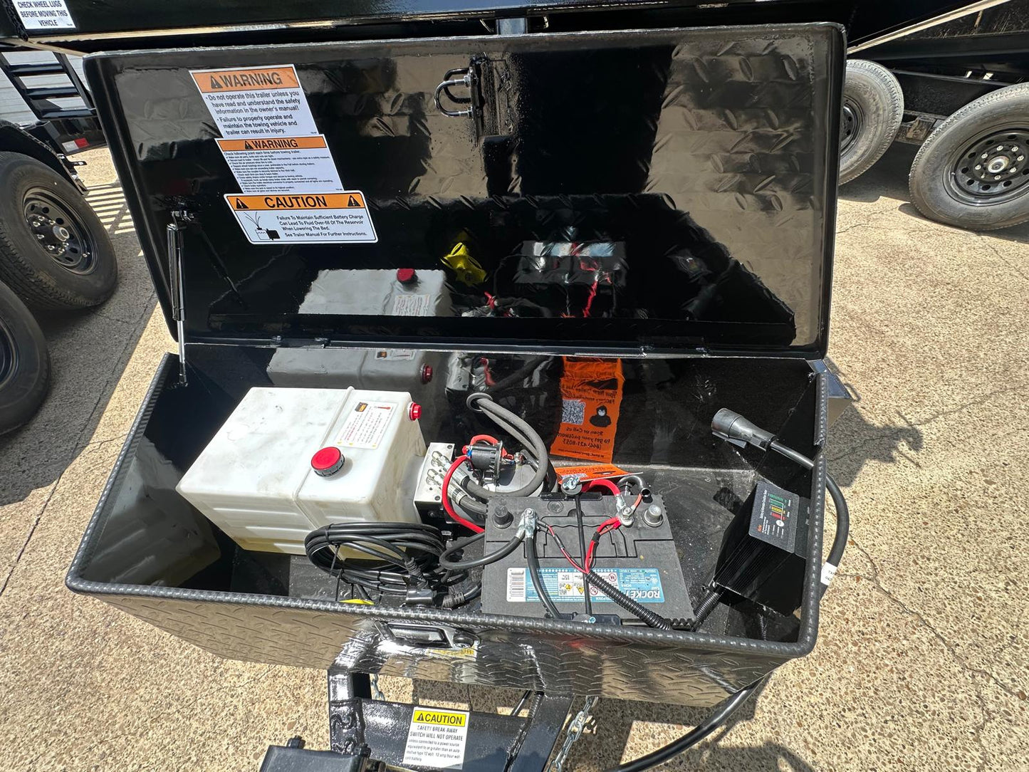 5 x 10' Dump Trailer Texas Pride #DT-510-7K