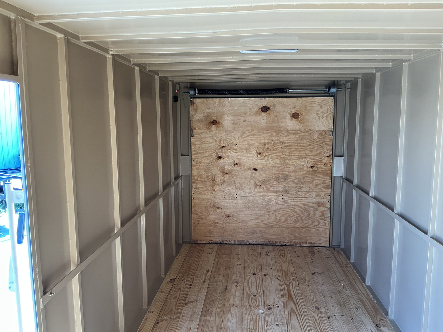 6'8" x 12'TA All-Steel Enclosed Trailer Cargo Delco #E712