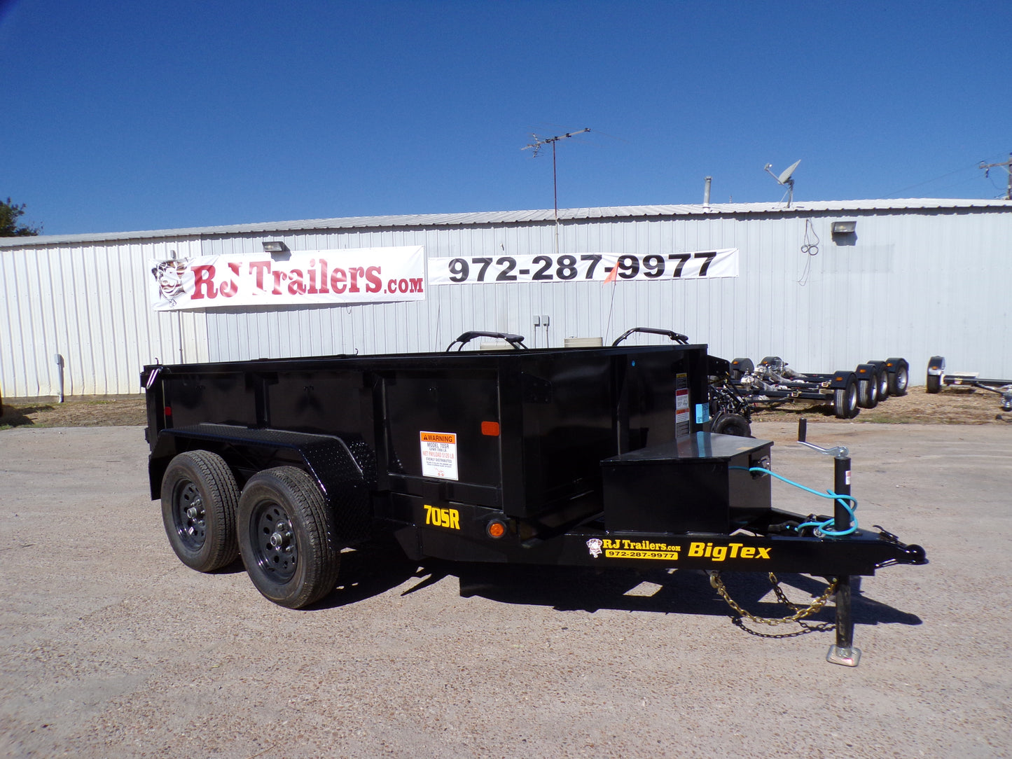 5 x 10' Dump Trailer Big Tex #70SR-10-5WDD
