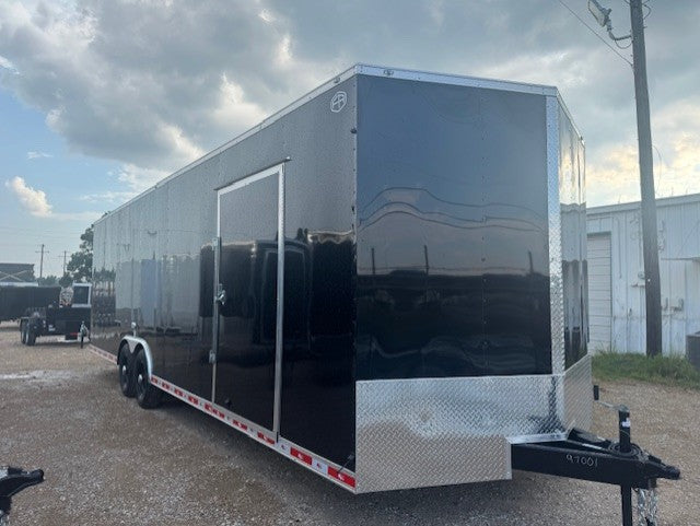 8.5 x 28' E-Series Enclosed Trailer Cargo Mate #TXEHW8.528TA4