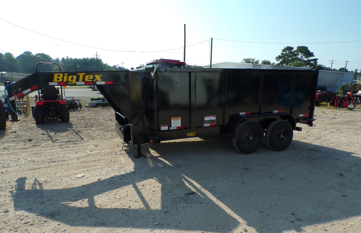 82 x 14' GN Dump Trailer Big Tex #14GT-14BK6-P4