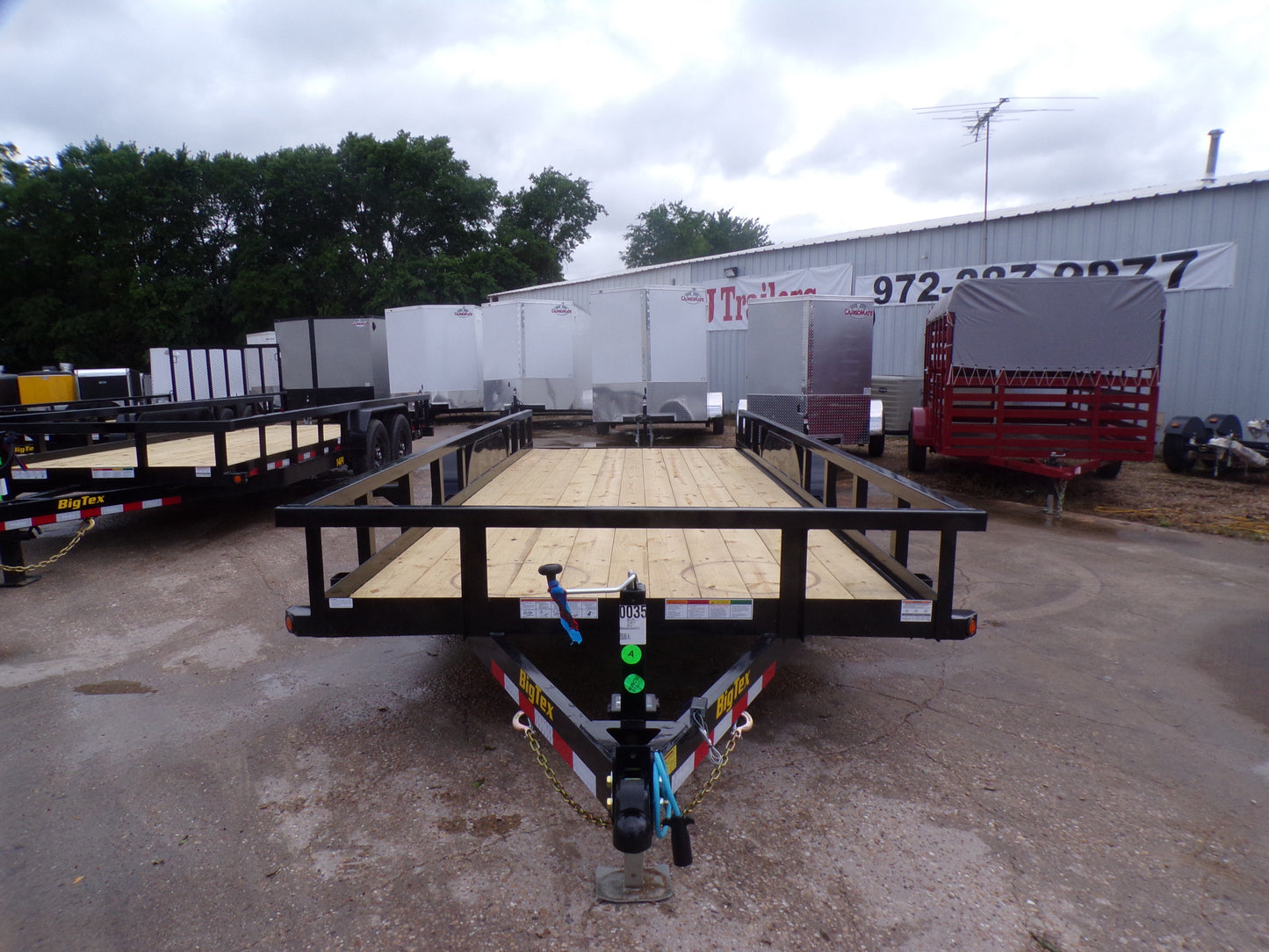83 x 20' Utility Trailer Big Tex #10PI-20BK