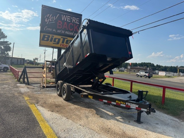 7 x 14' Dump Trailer Big Tex #14XD-14C4A-BK – RJ Trailers