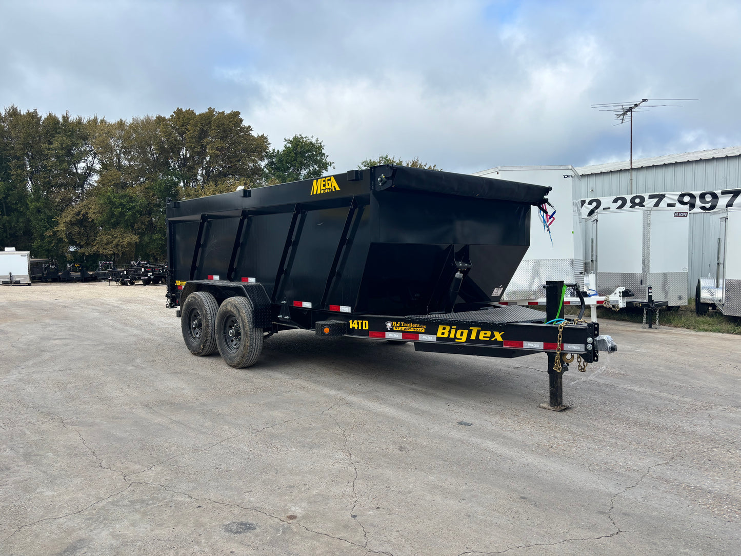 82 x 14' Dump Trailer Big Tex #14TD-14C4A-BK