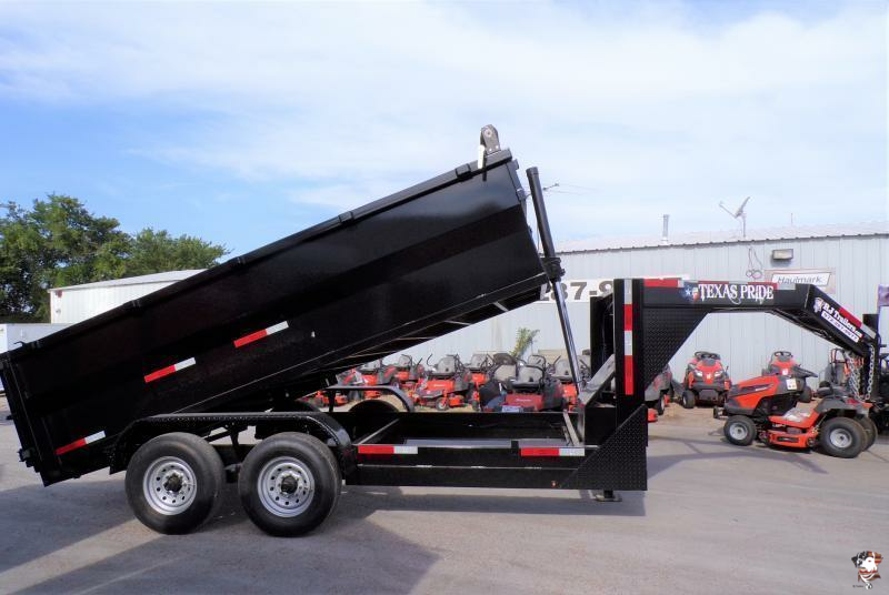 82 x 14' GN Dump Trailer Texas Pride #DT-7143-14KGN