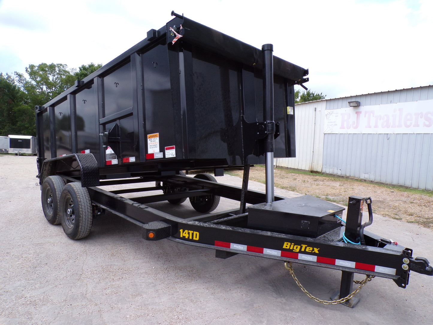 82 x 14' Dump Trailer Big Tex #14TD-14BK6-P4