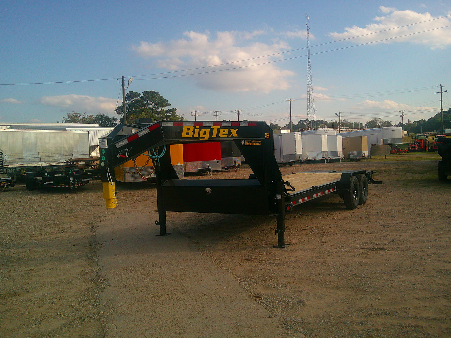 83 x 24' GN Equipment Trailer Big Tex #14EHG-24D3A