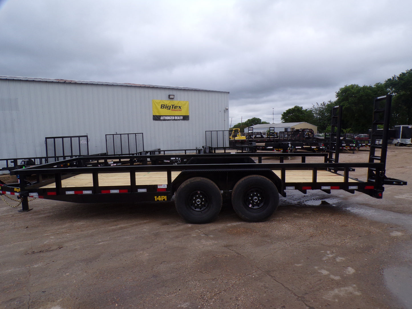 83 x 20' Equipment Trailer Big Tex #14PI-20BK5FUR