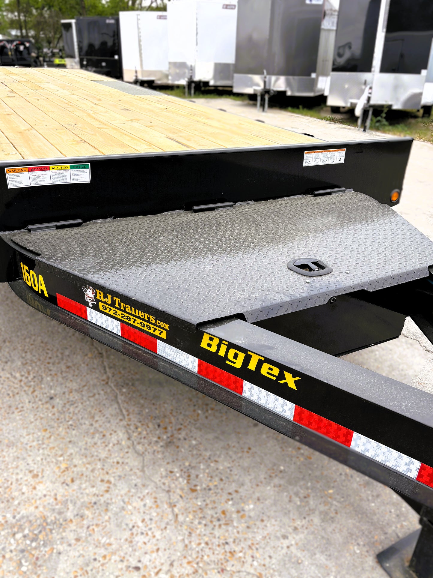 102 x 22' Deckover Trailer Big Tex #16OA-22STA-S8BK