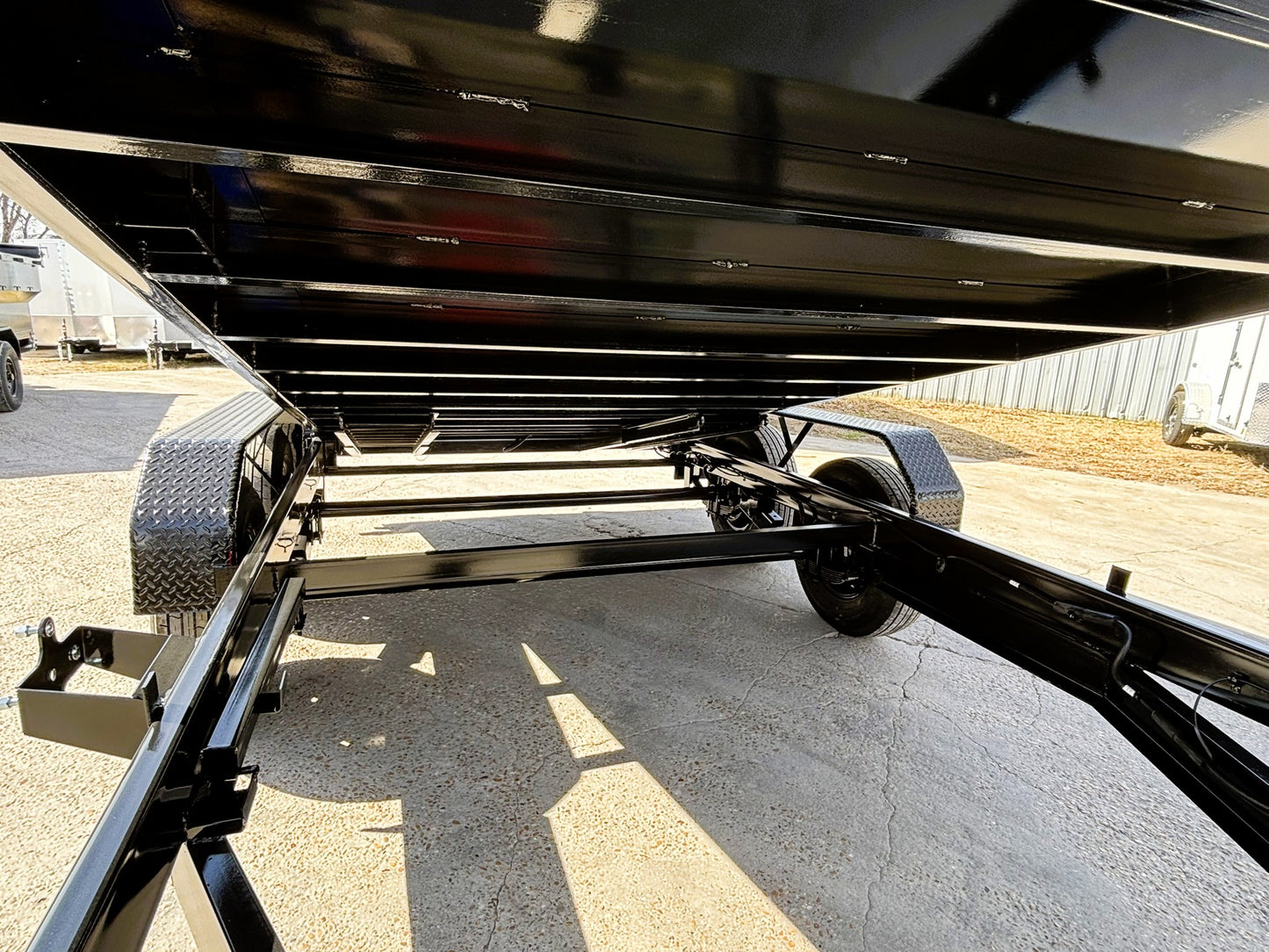 7 x 14' BP Dump Trailer Texas Pride #DT-7143-14KBP