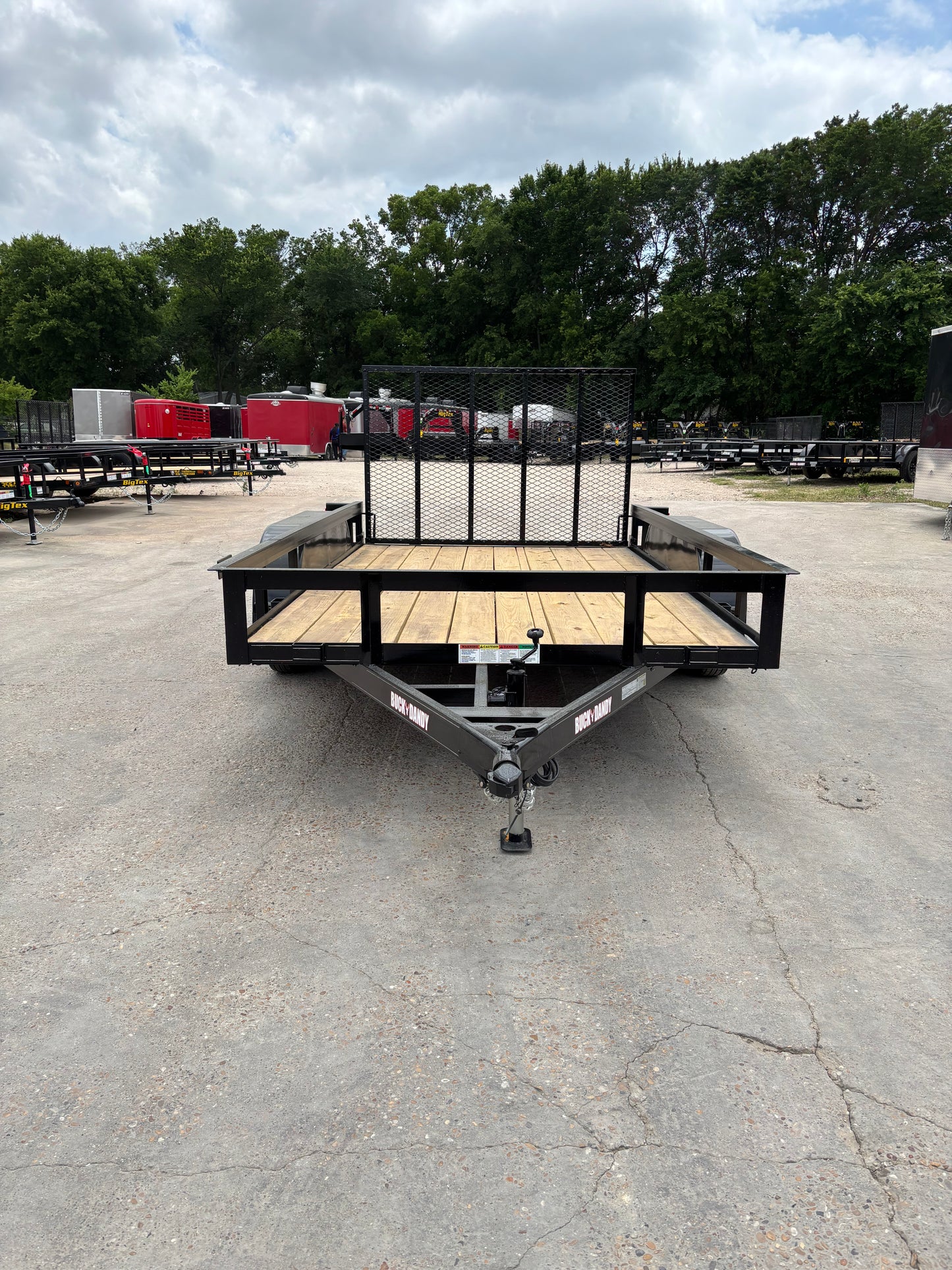 77 x 12' Utility Trailer Buck Dandy #BB-7712