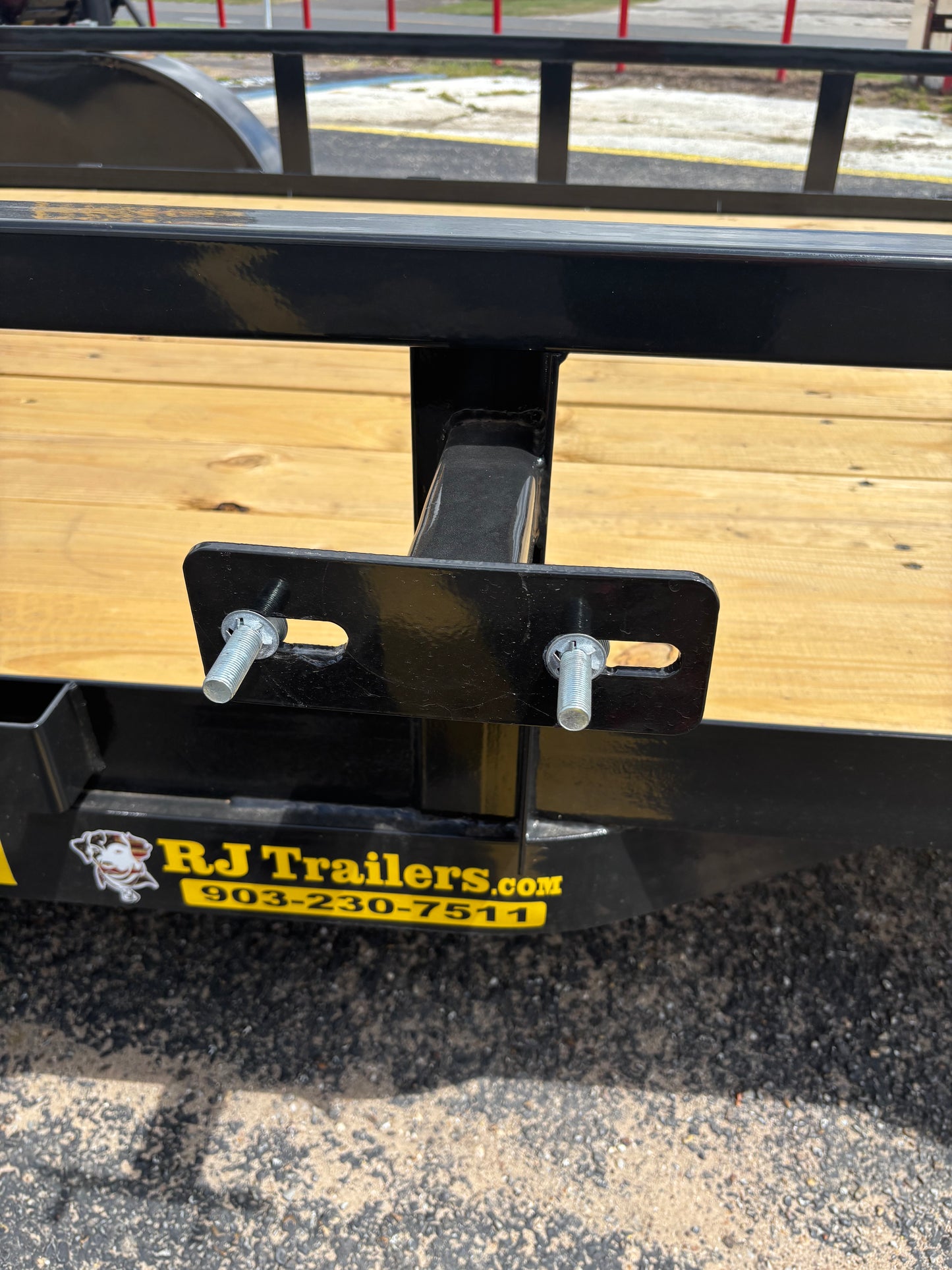83" x 16' TA Utility Trailer Big Tex #70PI-16R1A-4PBK