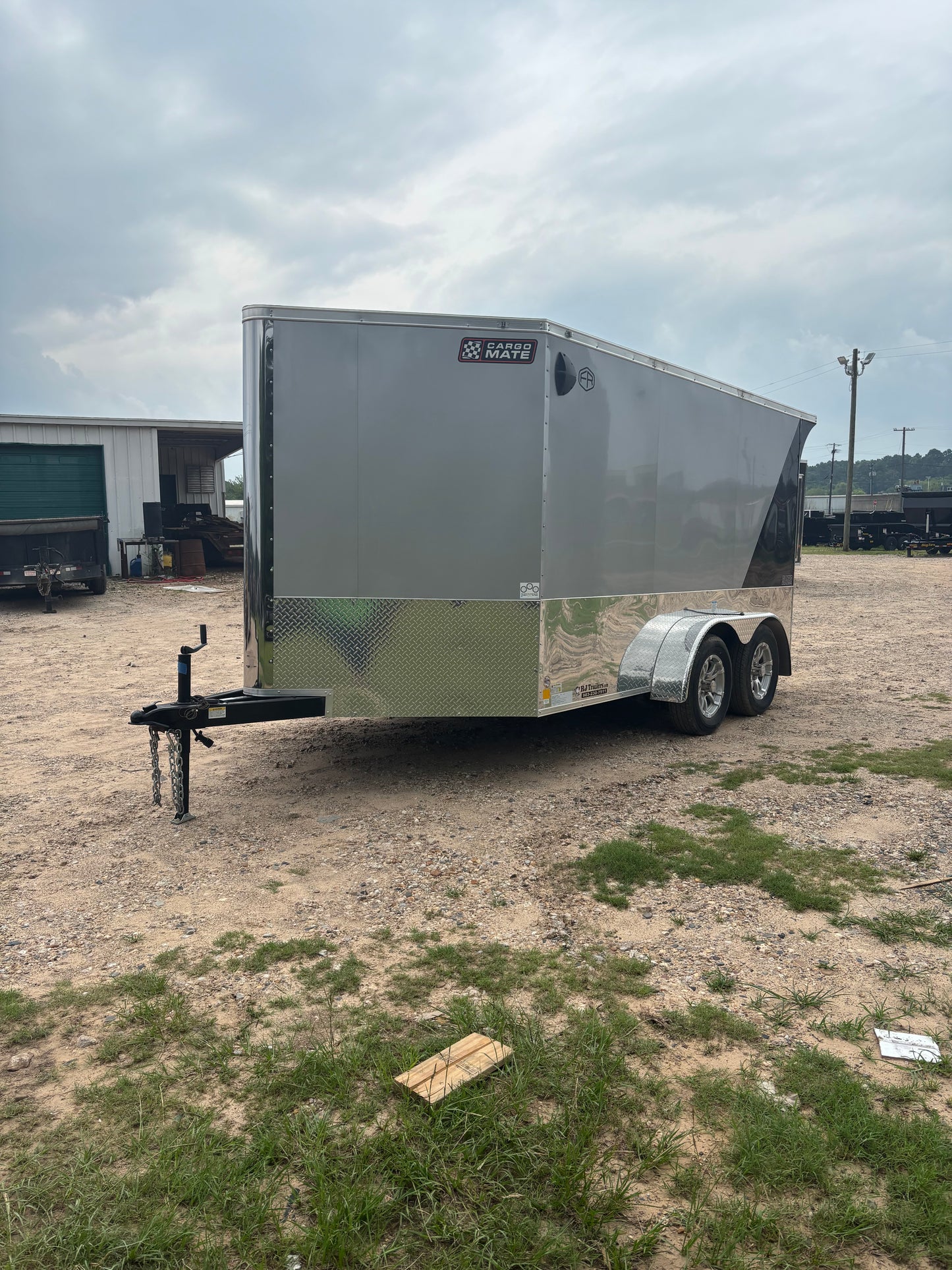 7 x 12' Low Hauler Motorcycle Trailer Cargo Mate #TXBL712TA2
