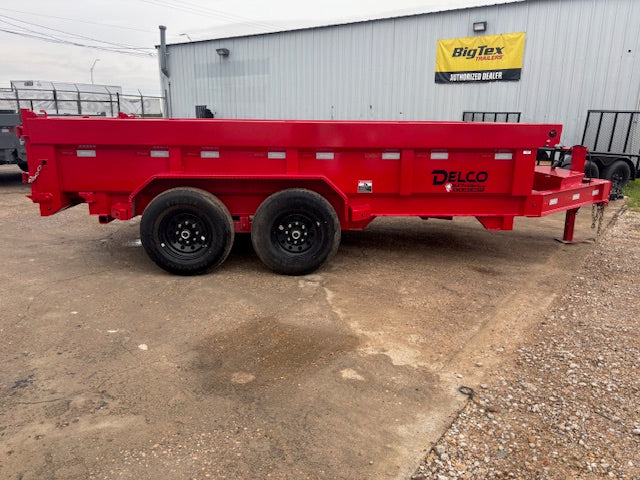 82 x 14' Dump Trailer Delco #D314