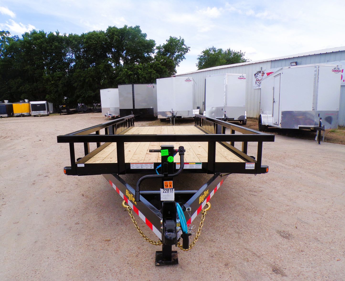 83 x 20' Equipment Trailer Big Tex #14PI-20BK