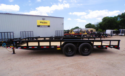 83 x 20' Equipment Trailer Big Tex #14PI-20BK