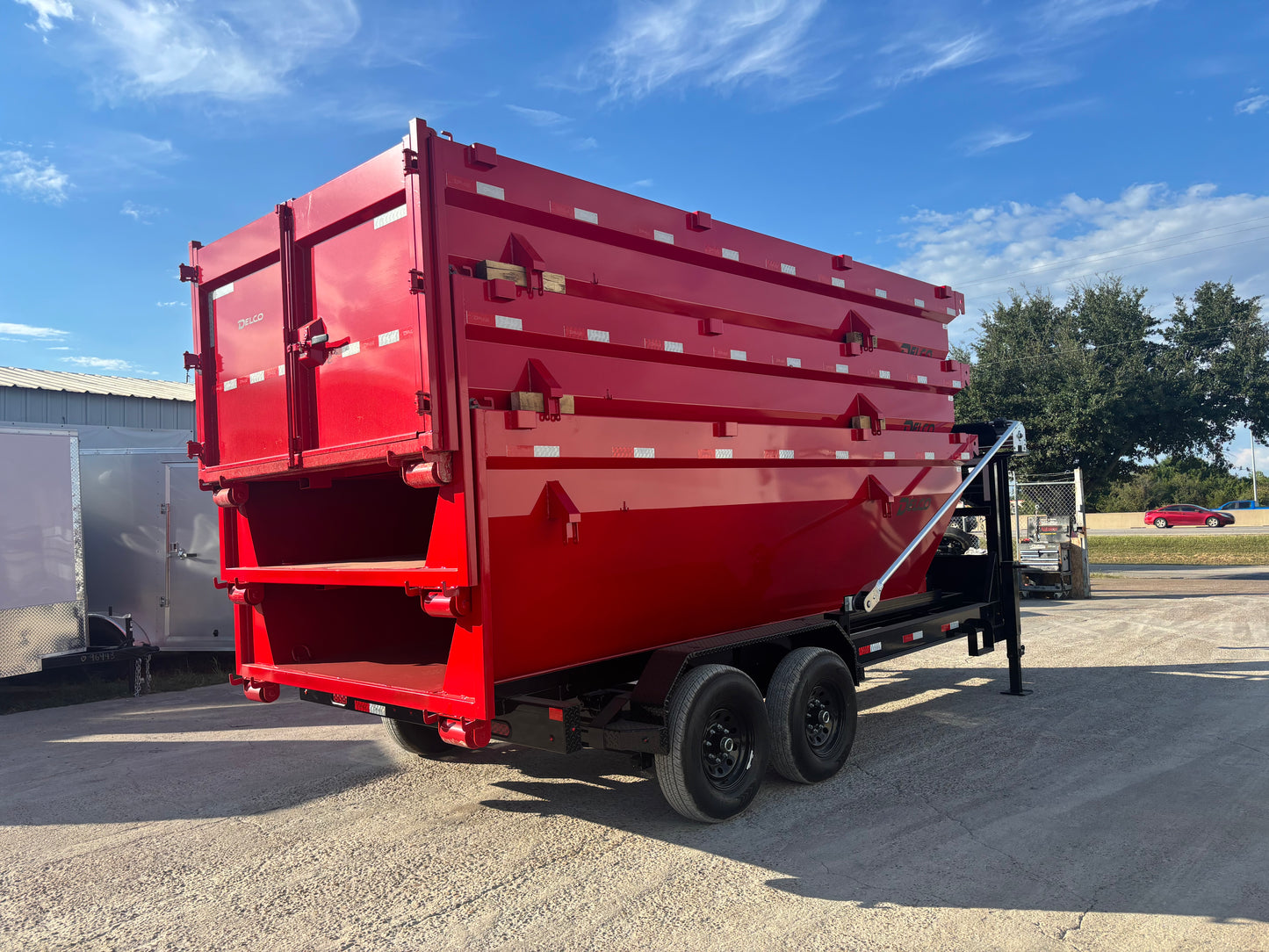 82 x 16' Roll Off Dump GN Delco #R316