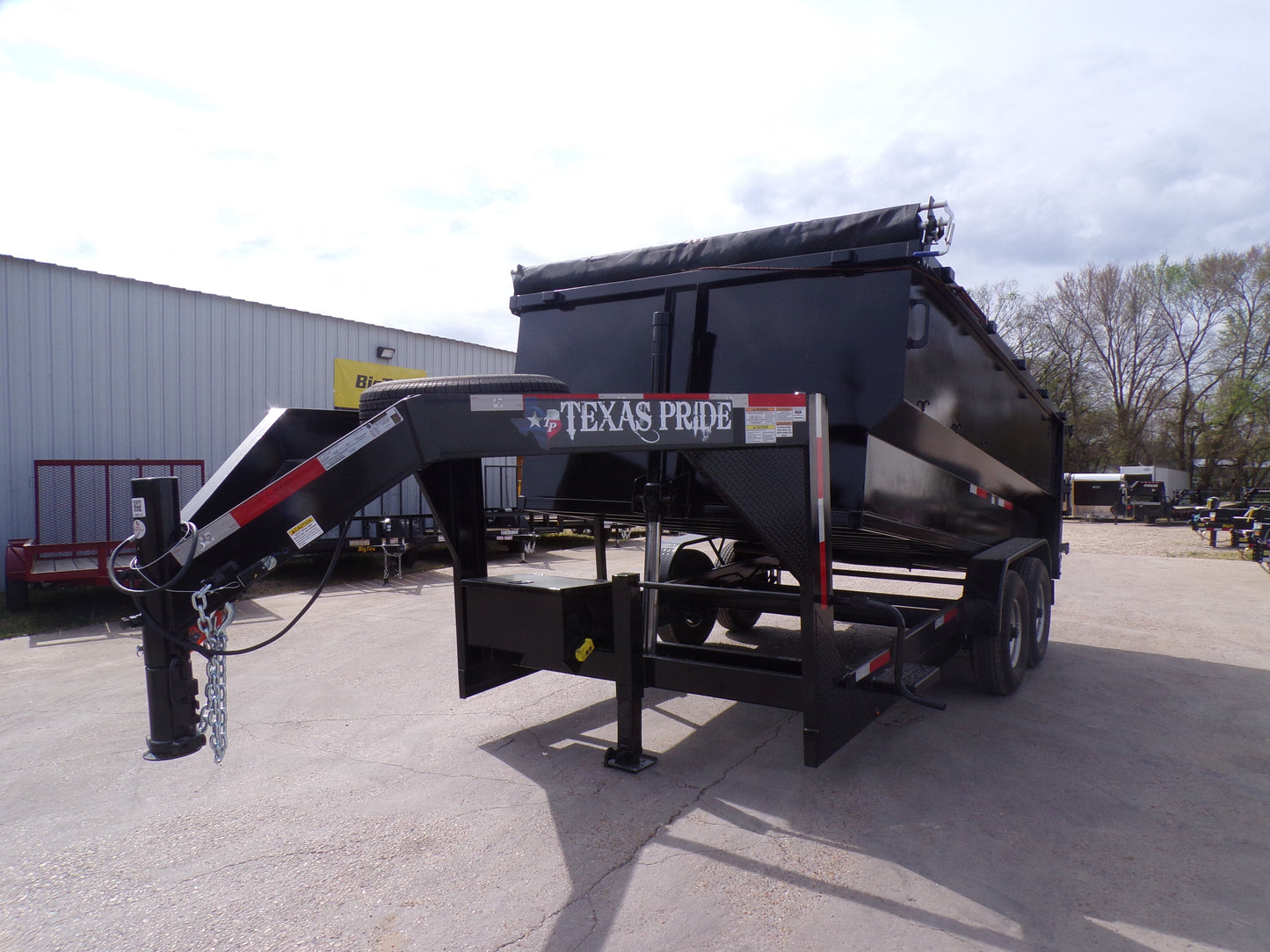 82 x 14' GN Dump Trailer Texas Pride #DT-7144-14KGN
