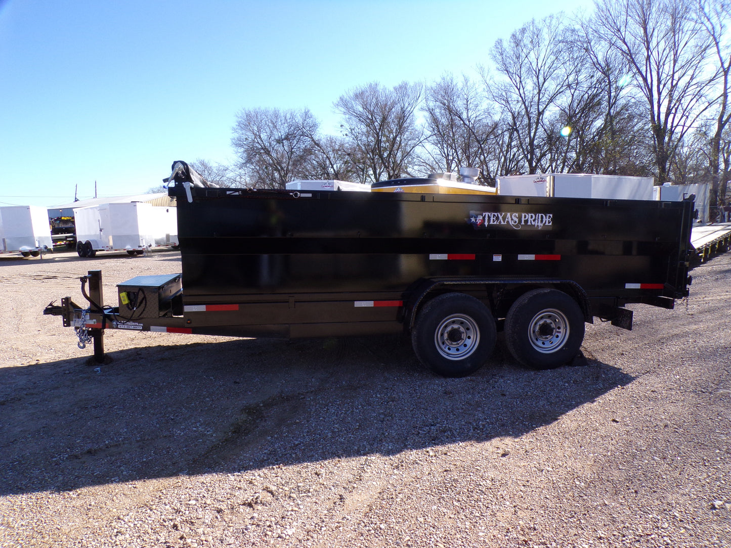 82 x 16' Dump Trailer Texas Pride #DT-7163-16KBP