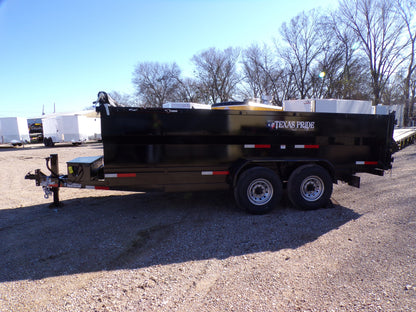 82 x 16' Dump Trailer Texas Pride #DT-7163-16KBP