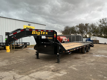102 x 25' (20 + 5) GN Trailer Big Tex #22GN-25D5A-MRBK