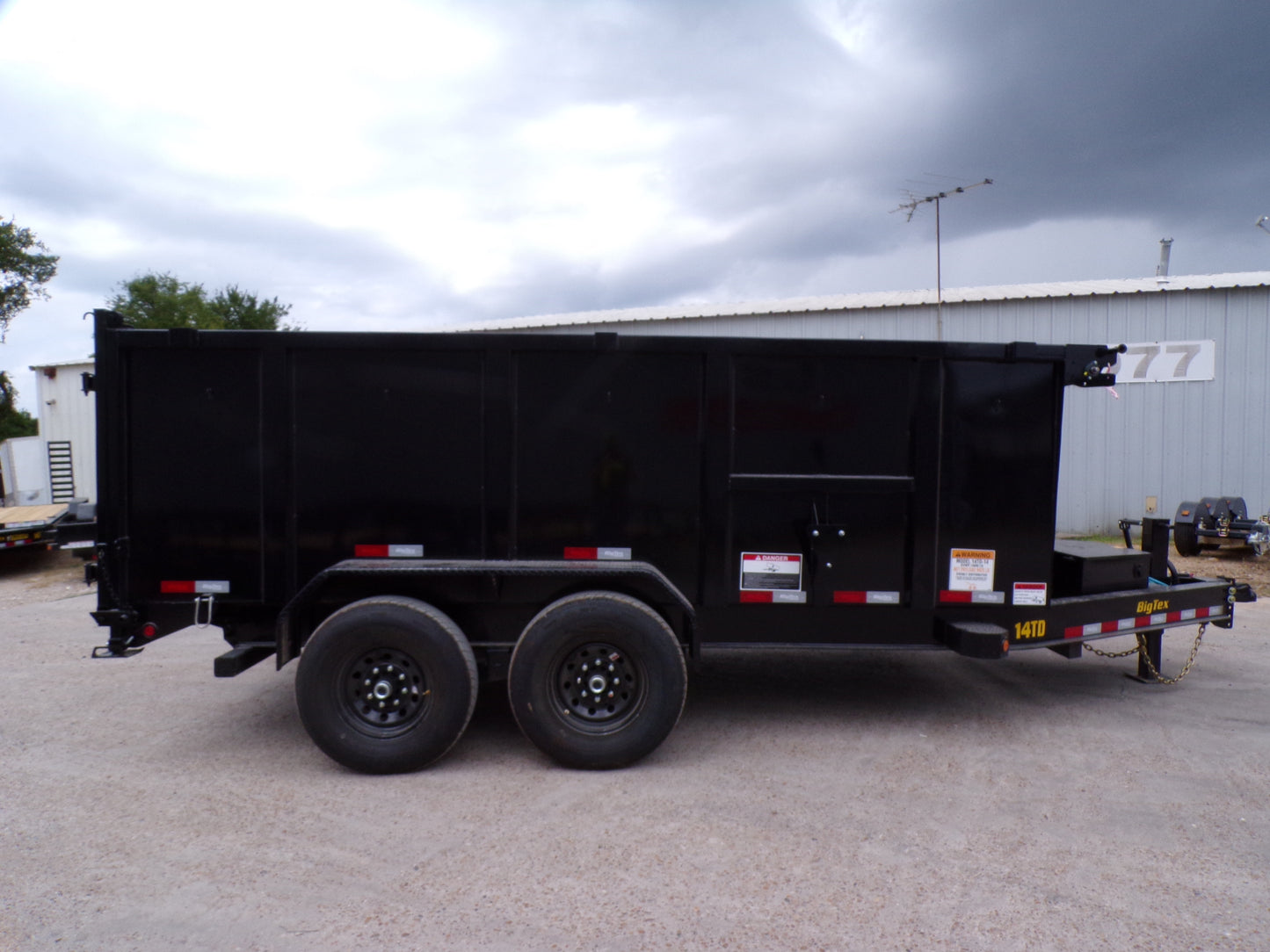 82 x 16' Dump Trailer Big Tex #14TD-16BK6-P4