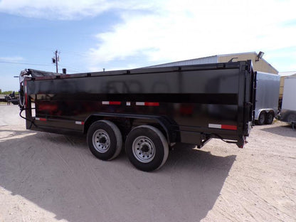 82 x 16' GN Dump Trailer Texas Pride #DT-7163-14KGN