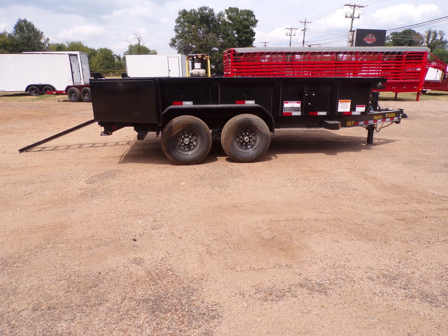 82 x 14' Dump Trailer Big Tex #14LP-14BK6SIRPD