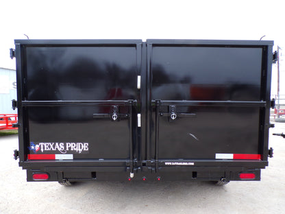 82 x 14' Dump Trailer Texas Pride #DT-7144-16KBP