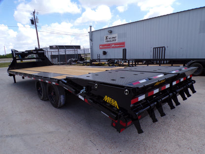 102 x 25' (20 + 5) GN Trailer Big Tex #16GN-25D5A-MRBK