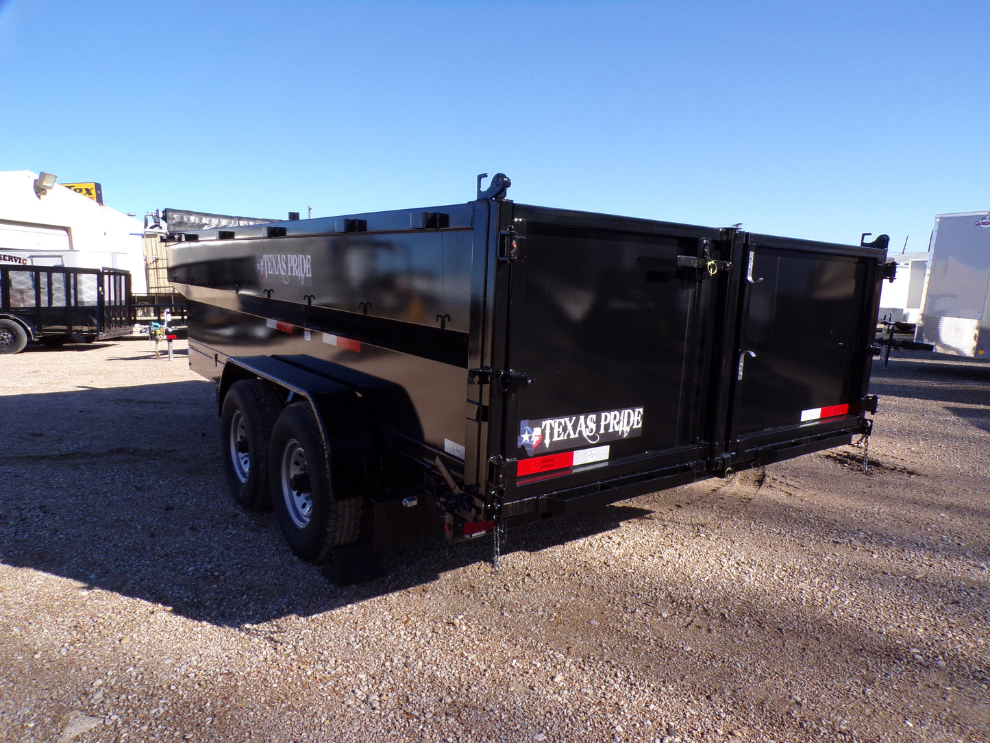 82 x 16' Dump Trailer Texas Pride #DT-7163-16KBP