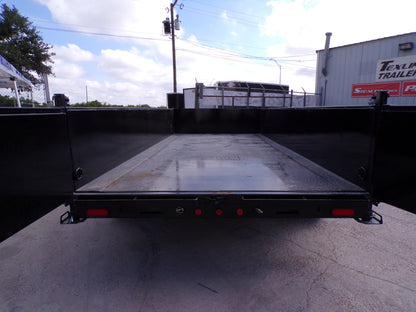 82 x 16' Dump Trailer Big Tex #14LP-16BK6SIRPD