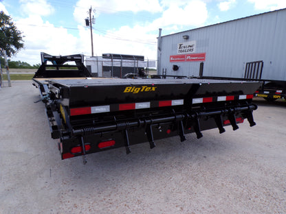 102 x 25' (20 + 5) GN Trailer Big Tex #16GN-25D5A-MRBK