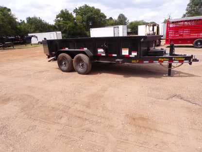 82 x 14' Dump Trailer Big Tex #14LP-14BK6SIRPD
