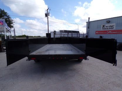82 x 16' Dump Trailer Big Tex #14LP-16BK6SIRPD