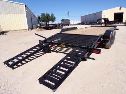 83 x 20' Equipment Trailer Big Tex #14EH-20D3A-KRBK