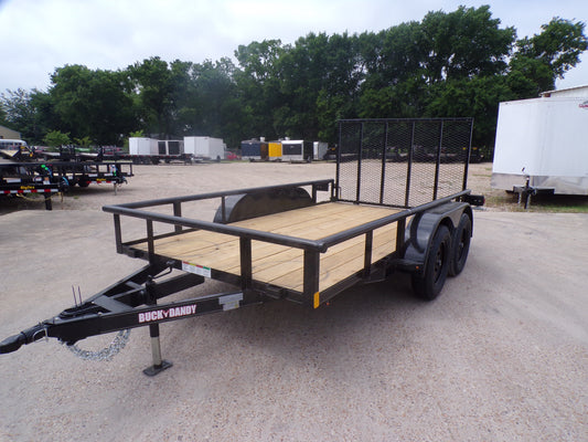 77 x 14' Utility Trailer Buck Dandy #BB-7714