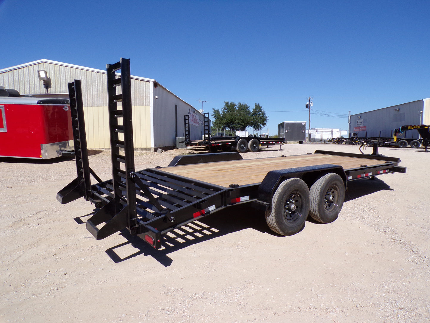 83 x 20' Equipment Trailer Big Tex #14EH-20D3A-KRBK