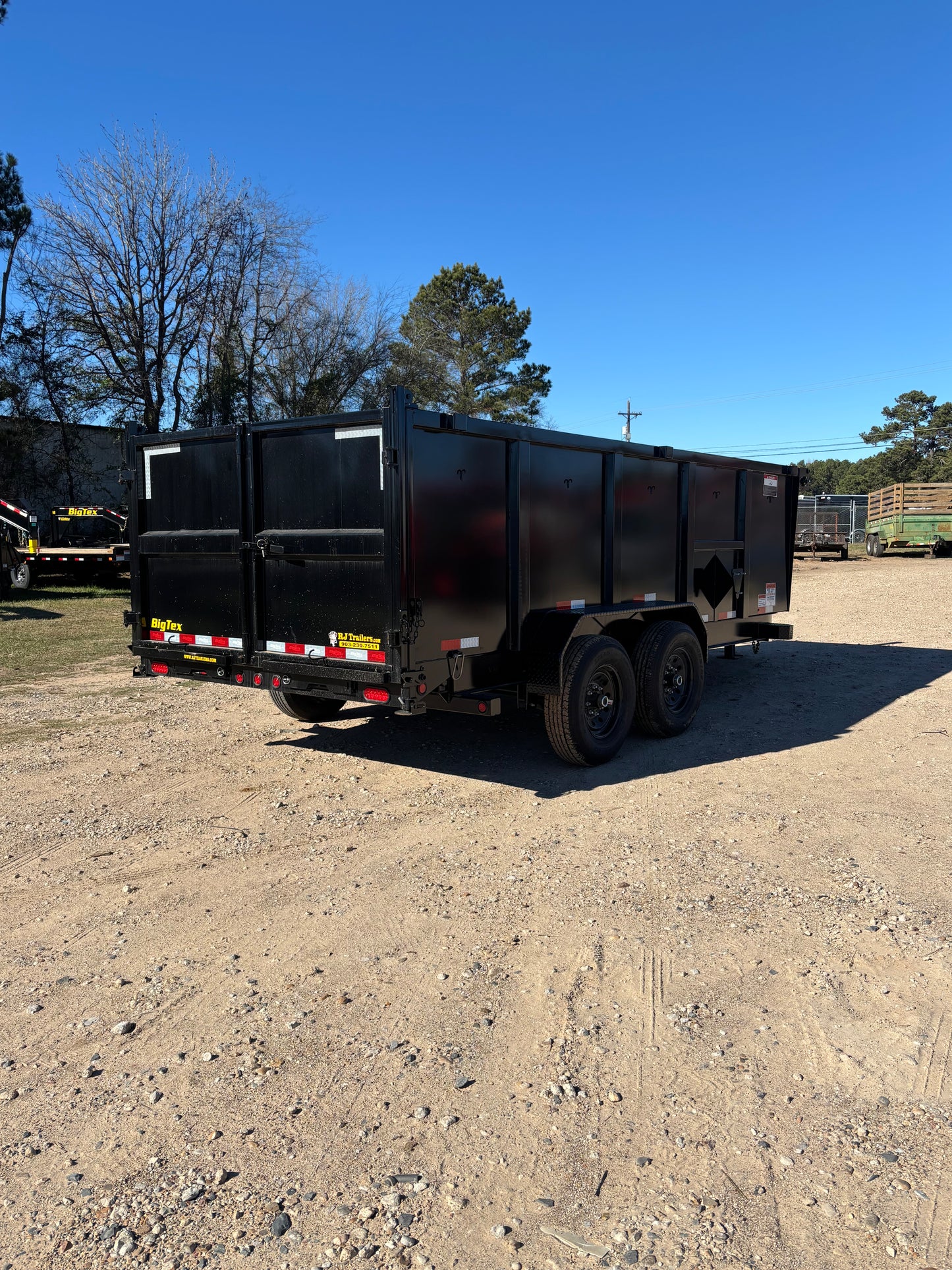 7 x 16' Dump Trailer Big Tex #14TD-16BK6-P4