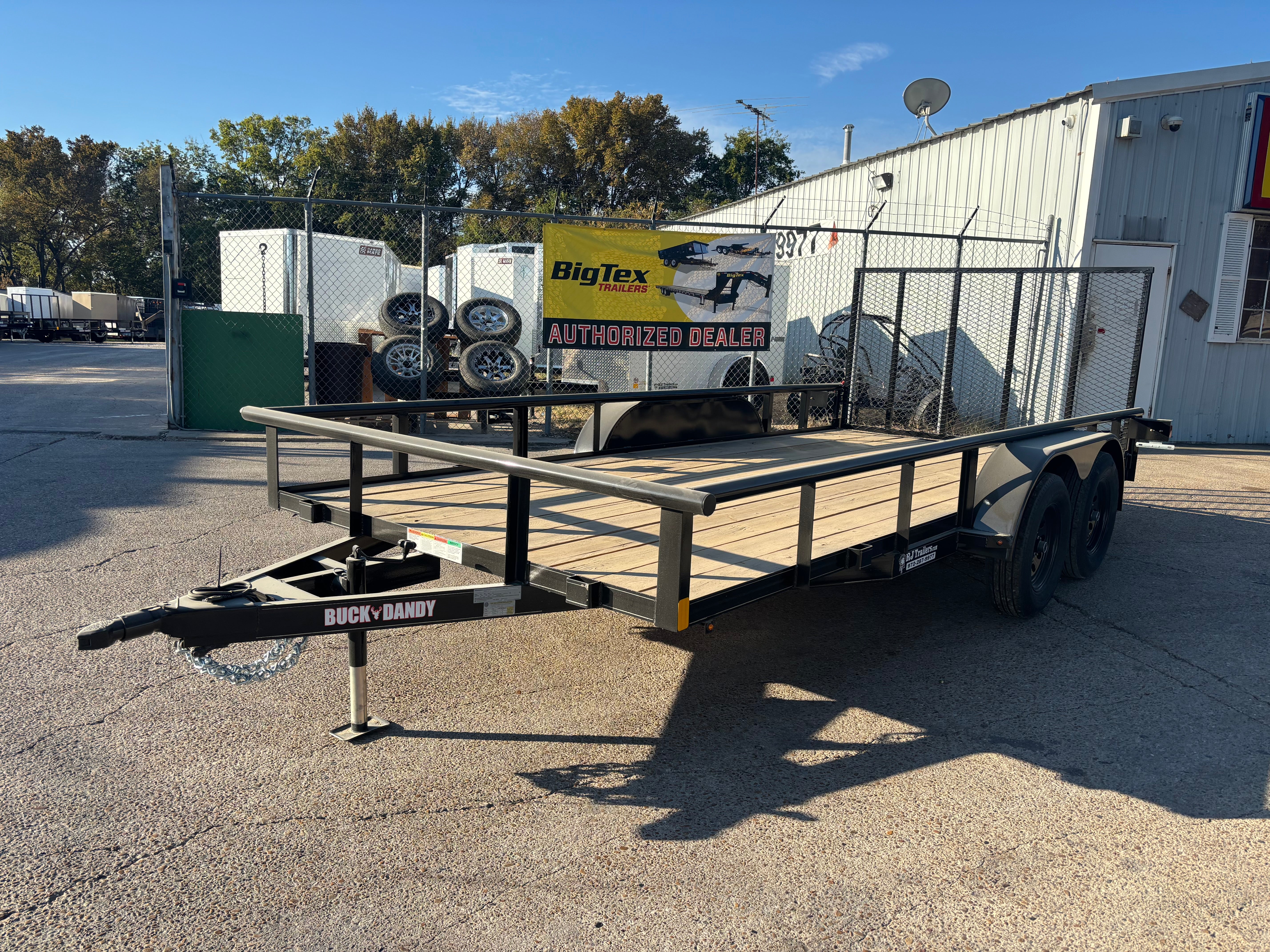 83 x 16' Utility Trailer Buck Dandy #BB-8316 – RJ Trailers