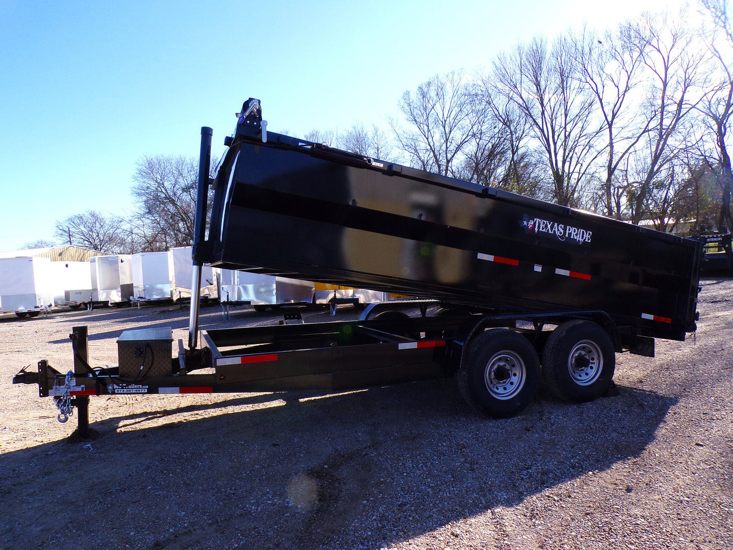 82 x 16' Dump Trailer Texas Pride #DT-7163-16KBP