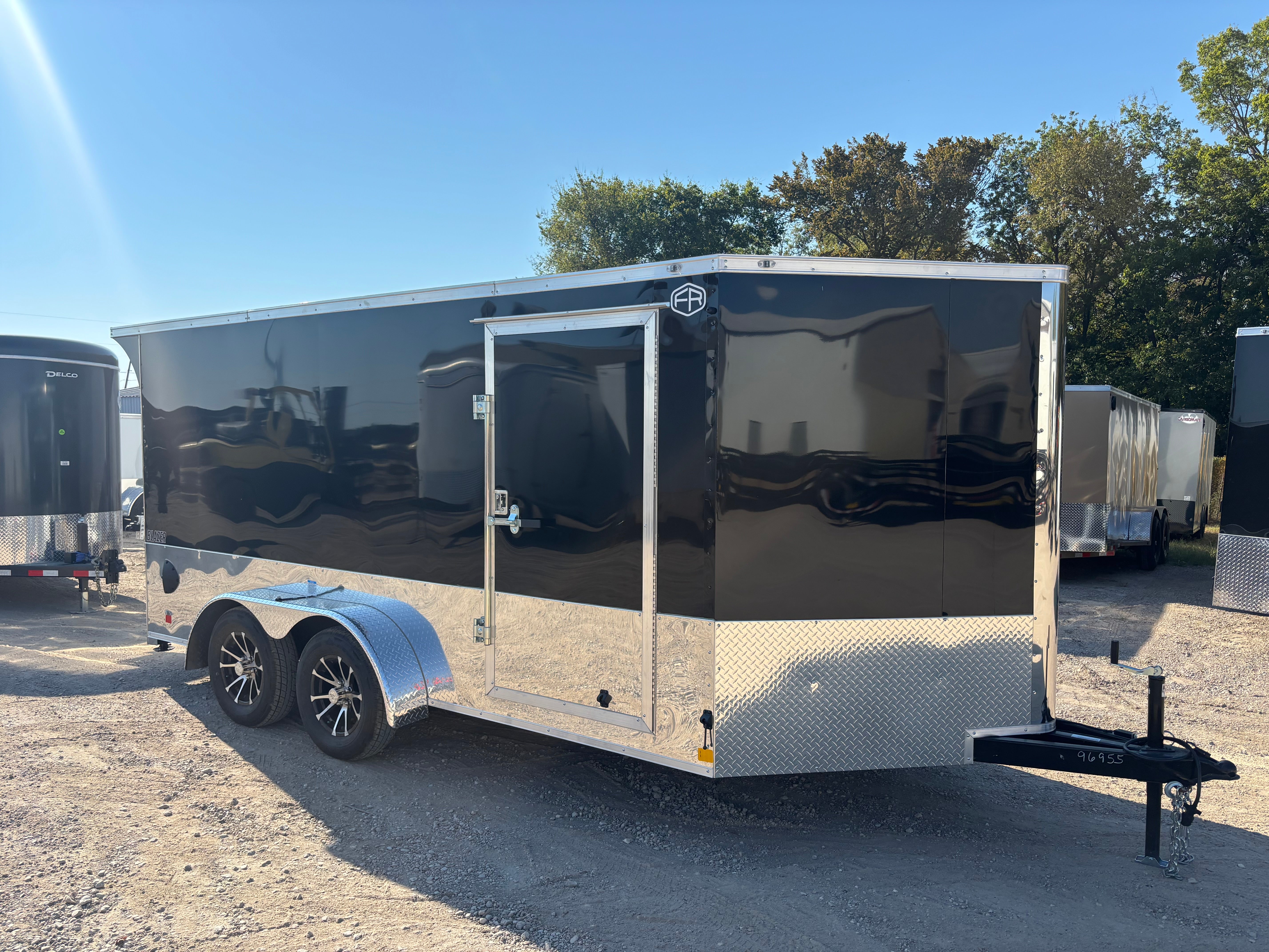 7 x 14' Low Rider Motorcycle Trailer Cargo Mate #TXBL714TA2 – RJ
