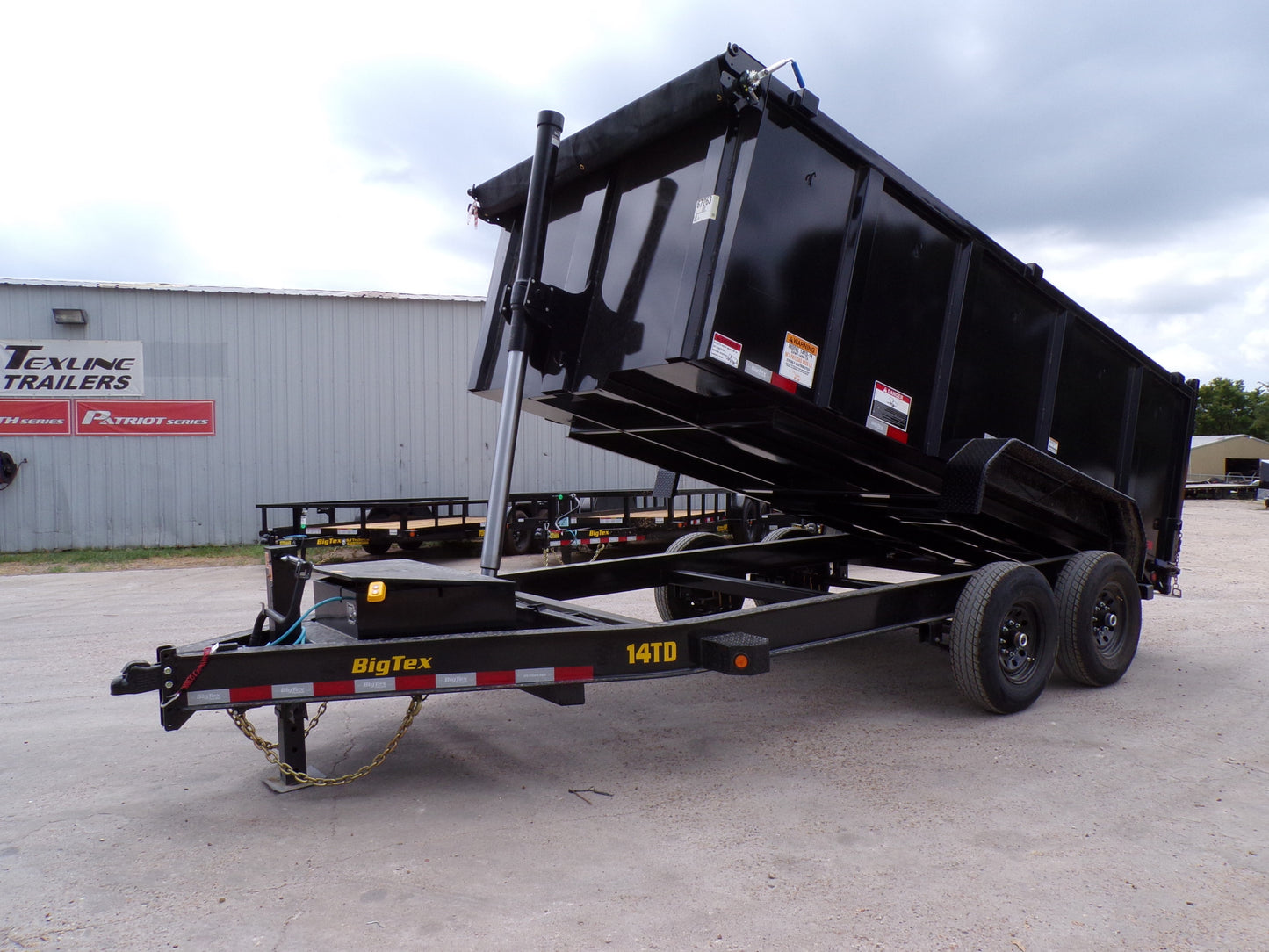 82 x 16' Dump Trailer Big Tex #14TD-16BK6-P4