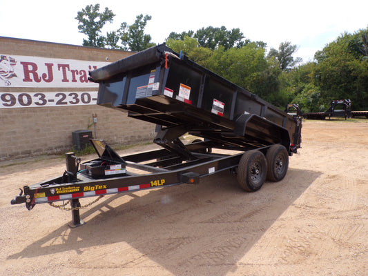 82 x 14' Dump Trailer Big Tex #14LP-14BK6SIRPD