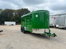 6' x 16' Cattle Stock Trailer Delco #S616