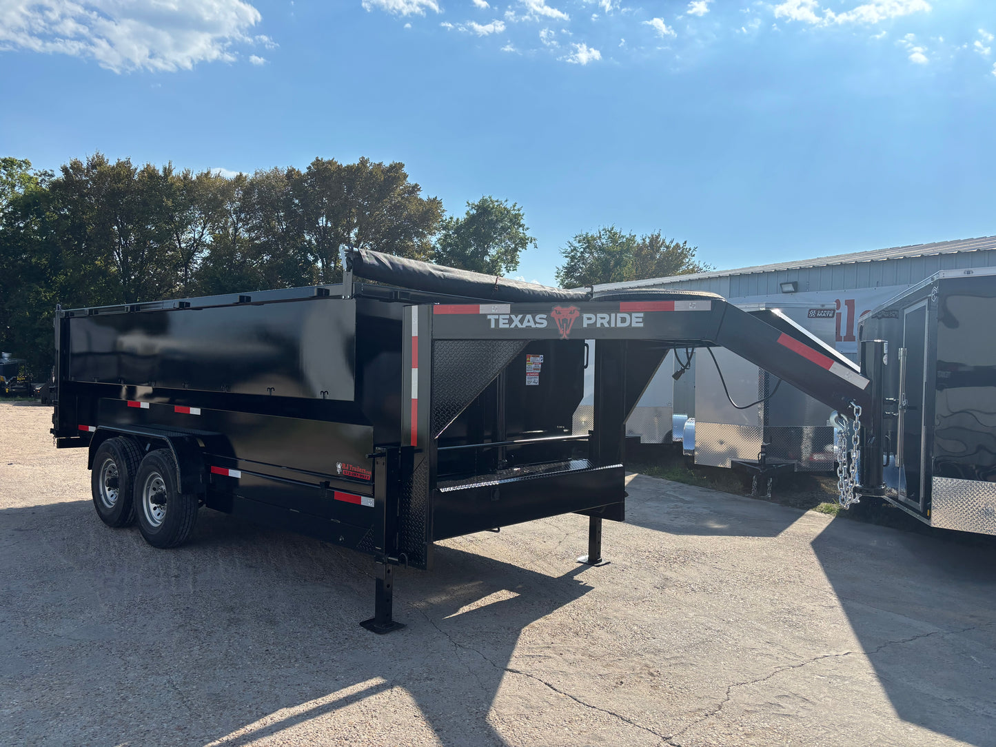 82 x 16' GN Dump Trailer Texas Pride #DT-7164-16KGN