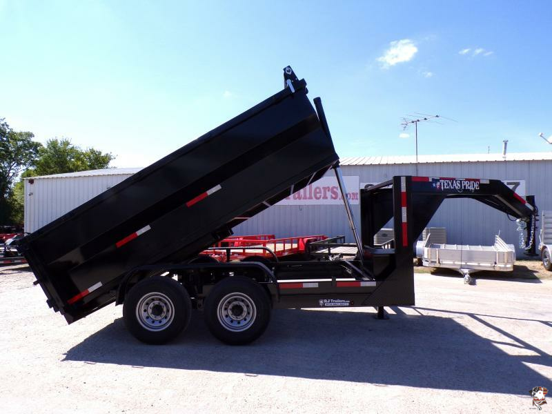 82 x 12' GN Dump Trailer Texas Pride #DT-7123-14KGN