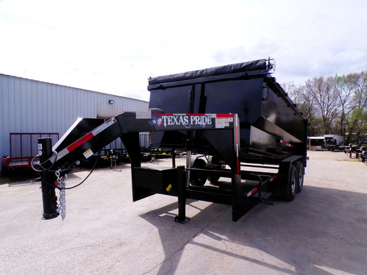 82" x 14' GN Dump Trailer Texas Pride #DT-7144-14KGN