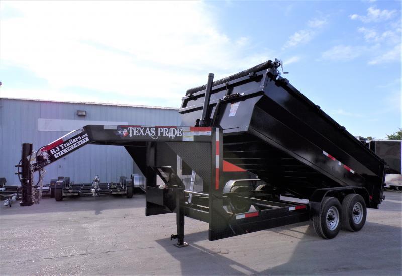 82 x 14' GN Dump Trailer Texas Pride #DT-7143-14KGN